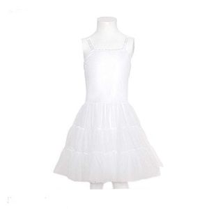 4T I.C. Collections Girls White Bouffant Slip